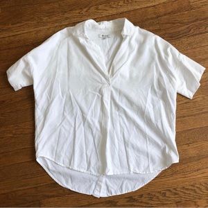 Madewell White Blouse